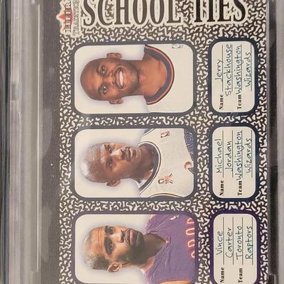 Sale Photo Thumbnail #93: 2002-03 FLEER TRADITION SCHOOL TIES GRADE 10 MINT OR BETTER BCCG