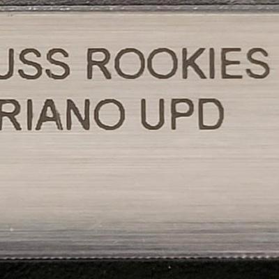 Sale Photo Thumbnail #117: 2001 DONRUSS ROOKIES GRADED 8.5 NEAR MINT- MINT CONDITION ALFONSO SORIANO