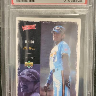Sale Photo Thumbnail #154: 2000 UD Japanese Victory Ichiro PSA Mint 9