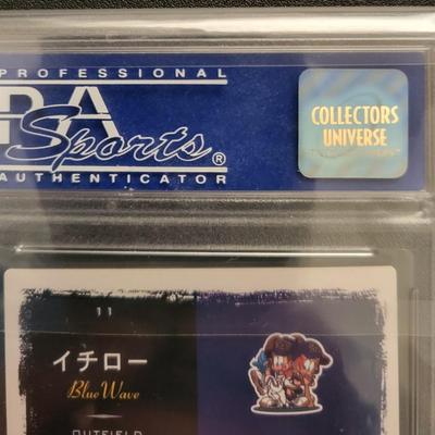 Sale Photo Thumbnail #156: 2000 UD Japanese Victory Ichiro PSA Mint 9