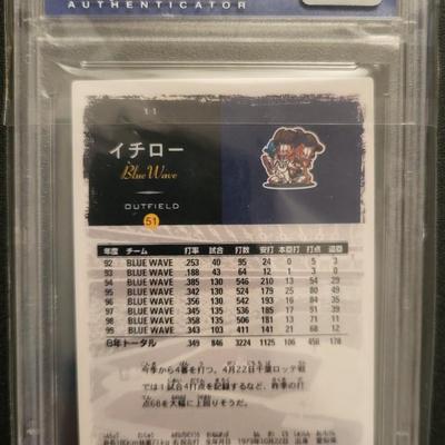 Sale Photo Thumbnail #157: 2000 UD Japanese Victory Ichiro PSA Mint 9