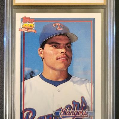 Sale Photo Thumbnail #198: 1991 Topps Traded Ivan Rodriquez Rookie FGA Gem Mint 10