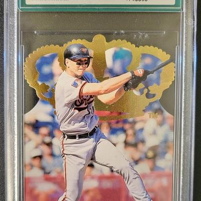 Sale Photo Thumbnail #213: 1995 Pacific Gold Crown Die Cuts Cal Ripken Jr AGS Mint 9.0