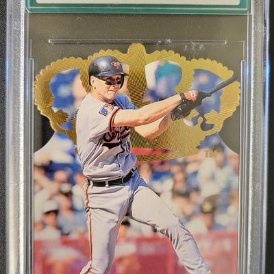 Sale Photo Thumbnail #209: 1995 Pacific Gold Crown Die Cuts Cal Ripken Jr AGS Mint 9.0