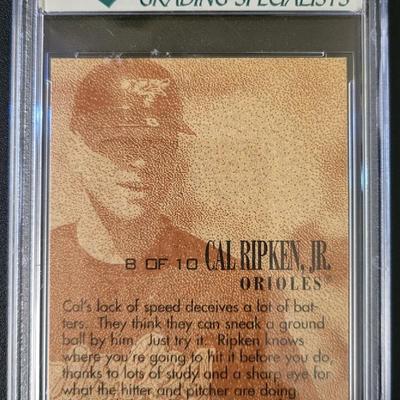 Sale Photo Thumbnail #217: 1996 Emotion XL D-Fense Cal Ripken Jr AGS Mint 9.0