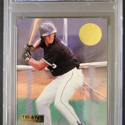 Sale Photo Thumbnail #253: 1993 Classic Images Alex Rodriquez Tri-Star Promo WCG Gem-MT 10