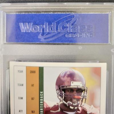 Sale Photo Thumbnail #266: 2001 Pacific Dynagon Michael Vick Rookie NFL Draft Picks WCG GEM-MT 10