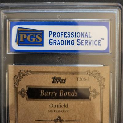 Sale Photo Thumbnail #271: 2002 Topps Barry Bond Team 206 PGS Mint 9