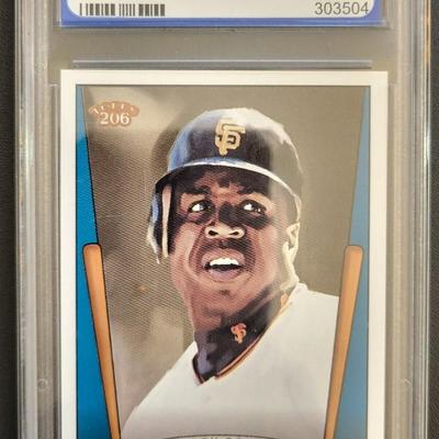 Sale Photo Thumbnail #273: 2002 Topps Barry Bond Team 206 PGS Mint 9