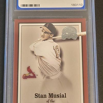 Sale Photo Thumbnail #287: 2000 FLEER STAN MUSIAL GREATS OF THE GAME PGS NM-MT 8.5