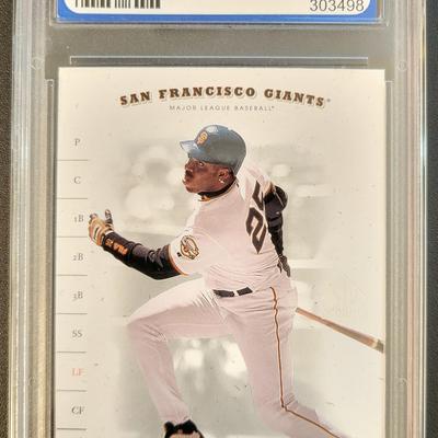 Sale Photo Thumbnail #288: 2001 UD Sp Authentic Barry Bonds PGS Mint 9