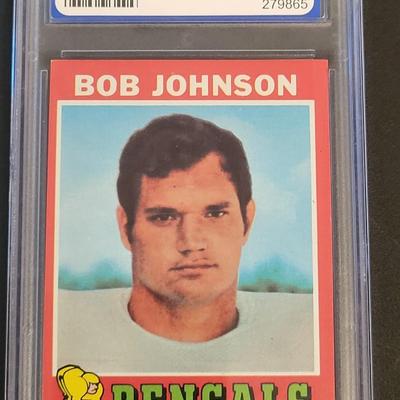 Sale Photo Thumbnail #296: 1971 TOPPS BOB JOHNSON GRADED 7 NEAR MINT