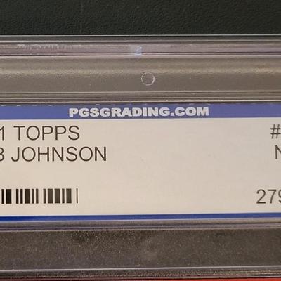 Sale Photo Thumbnail #295: 1971 TOPPS BOB JOHNSON GRADED 7 NEAR MINT