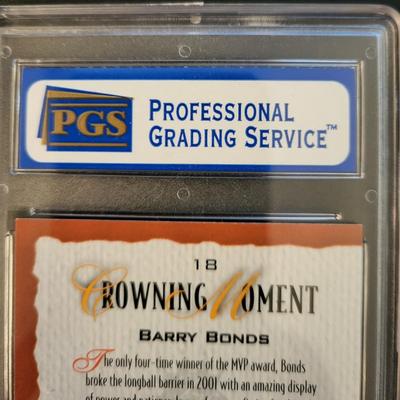 Sale Photo Thumbnail #308: 2002 Diamond Kings Barry Bonds PGS Mint 9