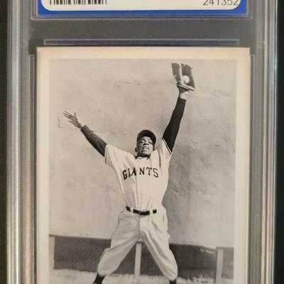 Sale Photo Thumbnail #329: 1977 TCMA Renata Galasso Willie Mays PGS NM-MT 8