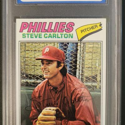 Sale Photo Thumbnail #354: 1977 Topps Steve Carlton 
PGS NM-MT + 8.5