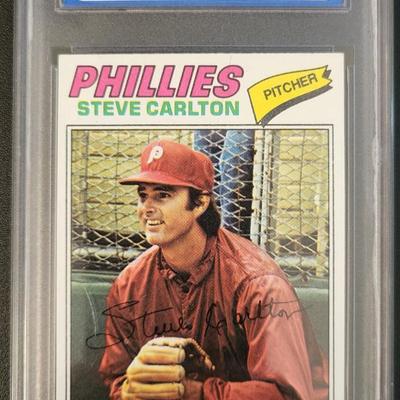 Sale Photo Thumbnail #358: 1977 Topps Steve Carlton 
PGS NM-MT + 8.5