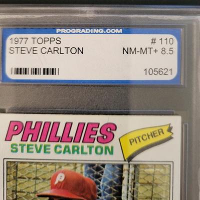 Sale Photo Thumbnail #355: 1977 Topps Steve Carlton 
PGS NM-MT + 8.5