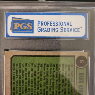 Sale Photo Thumbnail #371: 1974 Topps Hank Aaron Hank Aaron Special 1966-1969 PGS EX-MT + 6.5