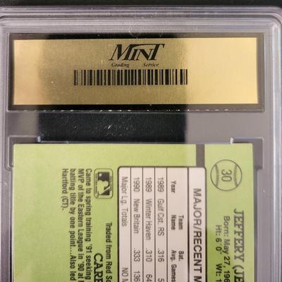 Sale Photo Thumbnail #376: 1991 Donruss Jeff Bagwell #30 The Rookies MG GEM MT 10 RC