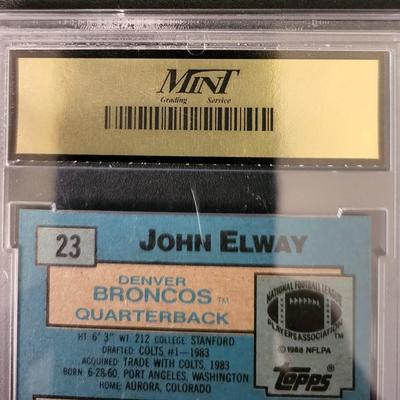 Sale Photo Thumbnail #390: 1988 Topps John Elway MGS
GEM MT 10