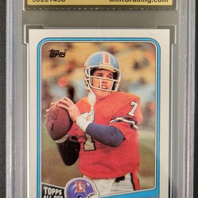 Sale Photo Thumbnail #389: 1988 Topps John Elway MGS
GEM MT 10
