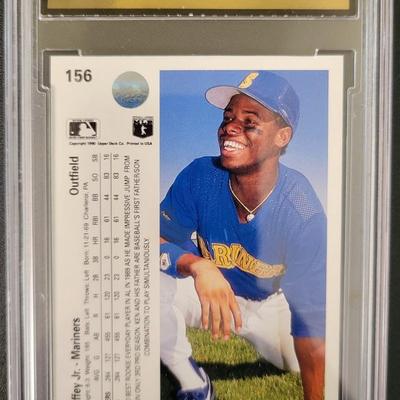 Sale Photo Thumbnail #437: 1990 Upper Deck Ken Griffey Jr MGS 
Mint 9