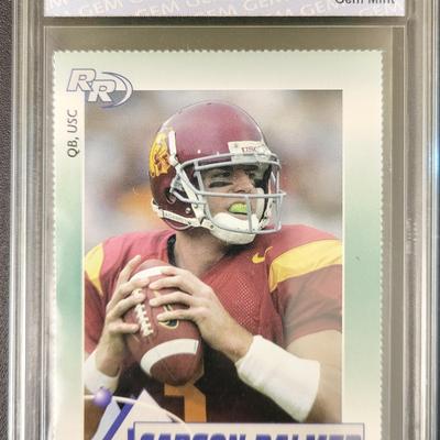 Sale Photo Thumbnail #444: 2002 Rookie Review #35 Carson Palmer Rookie Gem Trading Gem Mint 10