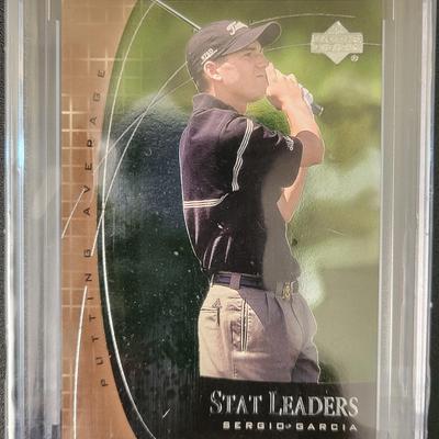 Sale Photo Thumbnail #454: 2001 Upperdeck Golf Sergio Garcia Rookie Truegrade Sportscard Grading Service Gem Mint 10