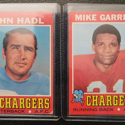 Sale Photo Thumbnail #501: 1971 Chargers john Hadl, Maike Garrett, Lance Alworth, Marty Domres, Gary Garrison, Steve DeLong, & Rick Redman