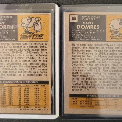 Sale Photo Thumbnail #500: 1971 Chargers john Hadl, Maike Garrett, Lance Alworth, Marty Domres, Gary Garrison, Steve DeLong, & Rick Redman