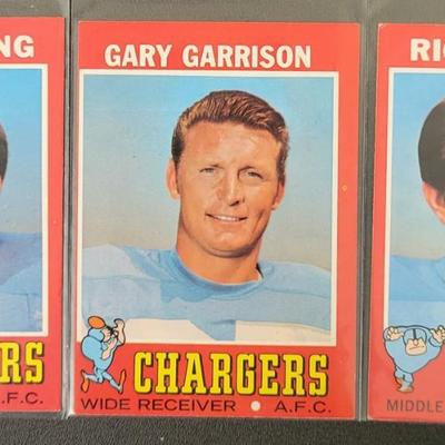 Sale Photo Thumbnail #497: 1971 Chargers john Hadl, Maike Garrett, Lance Alworth, Marty Domres, Gary Garrison, Steve DeLong, & Rick Redman