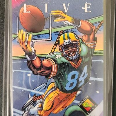 Sale Photo Thumbnail #529: 1994 NFL Pro Line Live Illustration Cards Sterling Sharpe, Derrick Thomas, Joe Montana