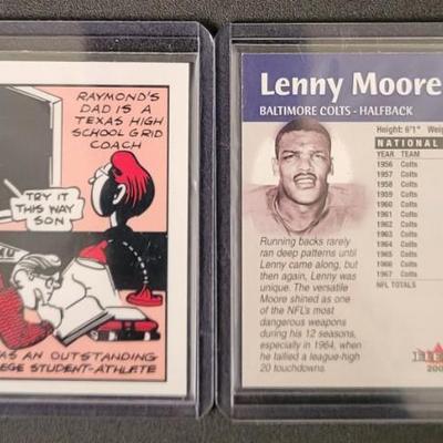 Sale Photo Thumbnail #538: 2001 Topps Archives Reserve Raymond Berry, 2000 Fleer Lenny Moore, 1960 Jim Parker, 1959 Topps Gino Marchetti