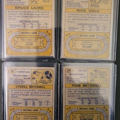 Sale Photo Thumbnail #556: 1974 Topps Colts (16 Cards) Various Players
Glenn Doughty, George Hunt, Jim Bailey, Don McCauley, Glenn, Ressler, Raymond Chester, Tom, Mitchell, Lydell Mitchell
Ken Mendenhall, Joe Schmiesing, Dennie Nelson, Marty Domres, Tom Drougas, Rex Kern, Rick Volk