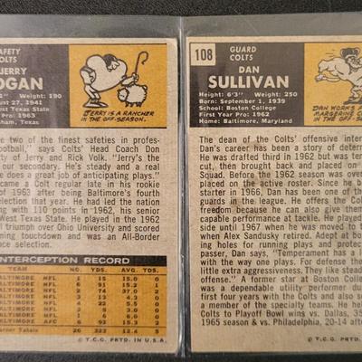 Sale Photo Thumbnail #560: 1971 Topps Colts (8 Cards)
John Mackey, Bubba Smith, Mike Curtis, Rick Volk, Tom Matte, Jerry Logan, Bob Vogel, Dan Sullivan