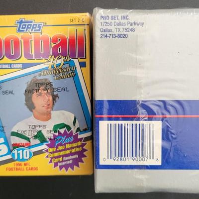 Sale Photo Thumbnail #591: 1996 Topps 40th Anniversary Edition Sealed Box & Pro Set Limited Edition Silver Anniversary Sealed Box