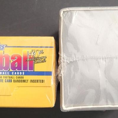 Sale Photo Thumbnail #589: 1996 Topps 40th Anniversary Edition Sealed Box & Pro Set Limited Edition Silver Anniversary Sealed Box