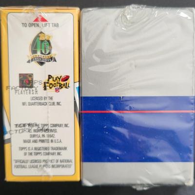 Sale Photo Thumbnail #592: 1996 Topps 40th Anniversary Edition Sealed Box & Pro Set Limited Edition Silver Anniversary Sealed Box