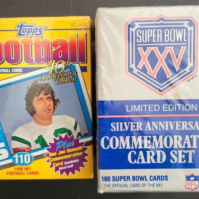 Sale Photo Thumbnail #588: 1996 Topps 40th Anniversary Edition Sealed Box & Pro Set Limited Edition Silver Anniversary Sealed Box