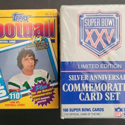 Sale Photo Thumbnail #593: 1996 Topps 40th Anniversary Edition Sealed Box & Pro Set Limited Edition Silver Anniversary Sealed Box