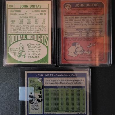 Sale Photo Thumbnail #605: John Unitas Cards
1968 Topps John Unitas
1973 Topps John Unitas
1972 Topps John Unitas