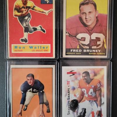 Sale Photo Thumbnail #629: 1956 Topps Ron Waller
1961 Topps Fred Bruney
1961 Topps Ron Nery RC 
 1995 Pinnacle Brands Inc Shannon Sharpe