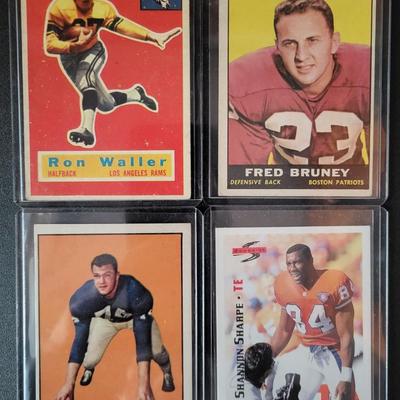 Sale Photo Thumbnail #624: 1956 Topps Ron Waller
1961 Topps Fred Bruney
1961 Topps Ron Nery RC 
 1995 Pinnacle Brands Inc Shannon Sharpe