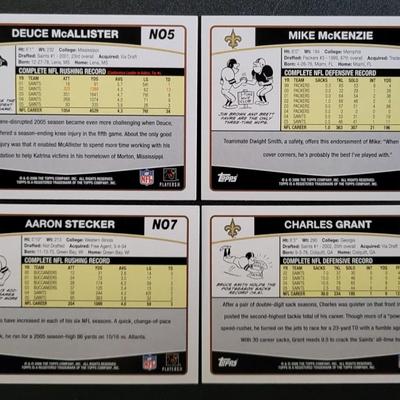 Sale Photo Thumbnail #668: 2006 Topps Saints (12 Cards)