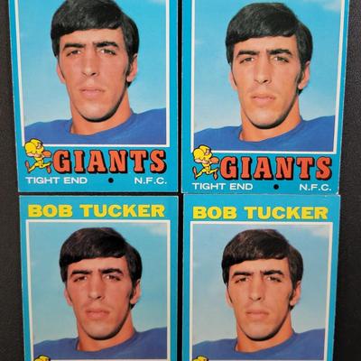 Sale Photo Thumbnail #675: 1974 Topps Bob Tucker ALL PRO (2)
1971 Topps Bob Tucker (5) RC
1976 Topps Bob Tucker
1979 Topps Bob Tucker (3)