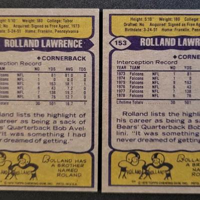 Sale Photo Thumbnail #688: 1975 Topps Rolland Lawrence