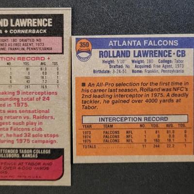 Sale Photo Thumbnail #690: 1975 Topps Rolland Lawrence