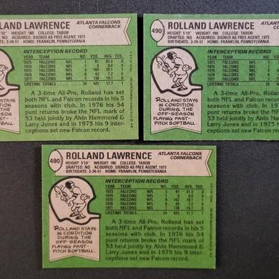 Sale Photo Thumbnail #684: 1975 Topps Rolland Lawrence