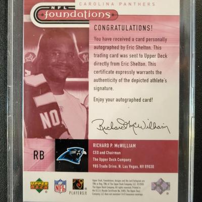 Sale Photo Thumbnail #729: 2005 Upper deck Eric Sheldon Signed & Numbered 300/699 Authentic Signature